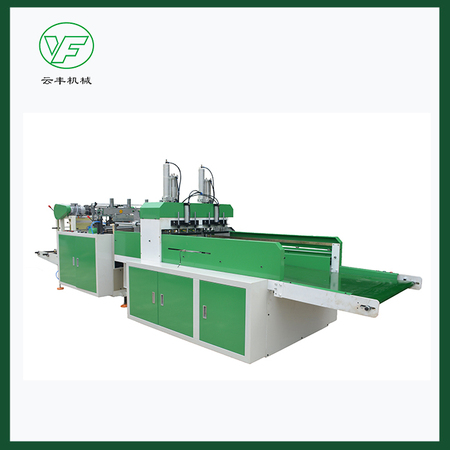 全自動(dòng)雙道熱封熱切制袋機(jī)